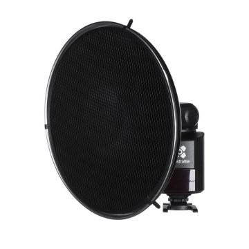 Quadralite Reporter beauty dish reflektors paredzēts Reporter zibspuldzēm