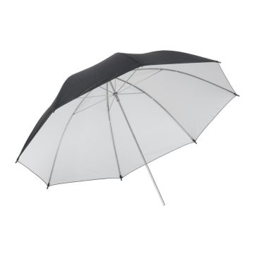 Quadralite studijas lietussargs balts 120cm
