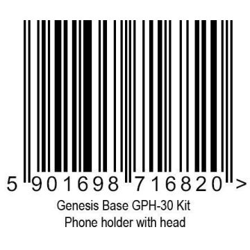 Genesis Base GPH-30 Kit Phone holder with head