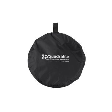 Quadralite reflektors ar rokturiem balts caurspīdošs 90x120cm