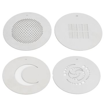 Quadralite Gobo 58 četru masku komplekts Nr. 2 paredzēts SN-5260