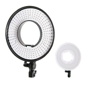 Falcon Eyes Bi-Color LED Ring Lamp Dimmable DVR-300DVC on 230V