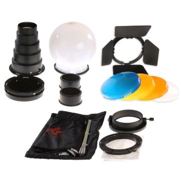 Falcon Eyes LA-K7 piederumu komplekts -der Fomei mini LED 15/30W