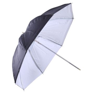 Falcon Eyes lietussargs Jumbo UR-60WB balts/melns 152cm