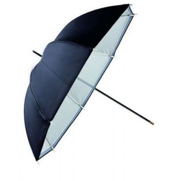 Falcon Eyes URN-48TSB1 lietussargs Balts difuzors/sudrabs 122 cm