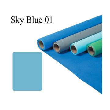 Fomei papīra fons 2,72 x 11 m Sky Blue