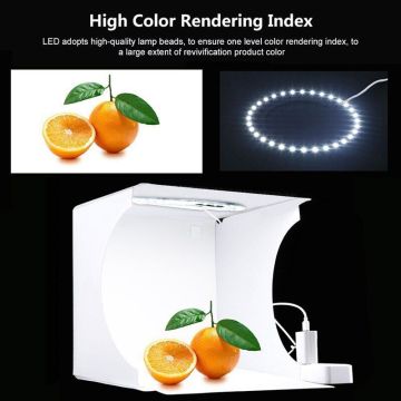 Fotocom PULUZ LED gaismas kaste 40x40x40 cm