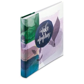 Hama Jumbo Fancy foto albums 30x30 cm 80 baltas lapas rozā