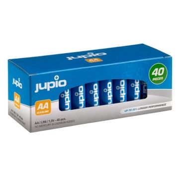 Jupio Alkaline baterijas AA 40 gab.