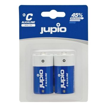 Jupio Alkaline baterijas C LR14 2 gab.