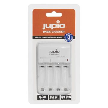Jupio Basic Charger universālais lādētājs (konkrēta akumulatora adapteris pārdodas atsevišķi)