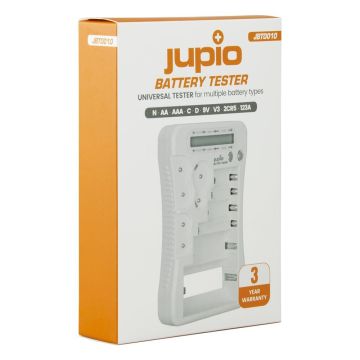 Jupio bateriju testeris
