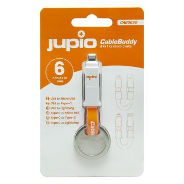 Jupio CableBuddy 6in1 kabeļu savienotājs