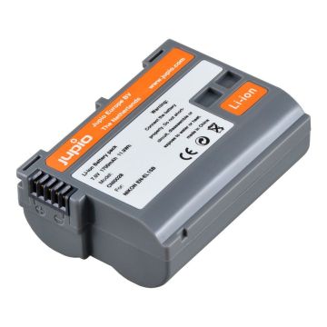 Jupio EN-EL15B akumulators ar 1700mAh ietilpību paredzēts Nikon