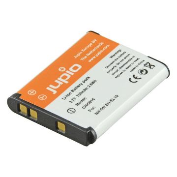 Jupio EN-EL19 akuualtors ar 700mAh ietilpību paredzēts Nikon