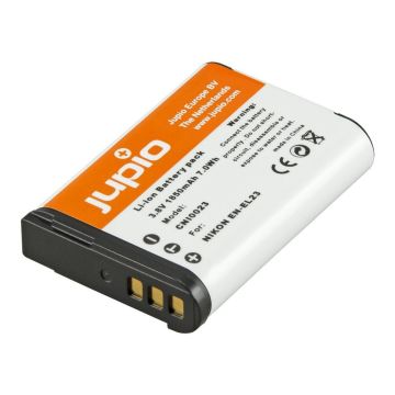 Jupio EN-EL23 akumulators ar 1850mAh ietilpību paredzēts Nikon