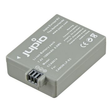 Jupio LP-E5 NB-E5 1080 mAh akumulators paredzēts Canon