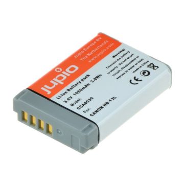 Jupio NB-13L 1050 mAh akumulators paredzēts Canon