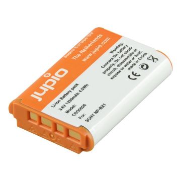 Jupio NP-BX1 akumulators ar 1250mAh ietilpību paredzēts Sony