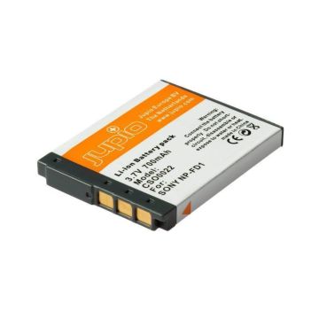 Jupio NP-FD1 akumulators ar Infochip un 700mAh ietilpību paredzēts Sony