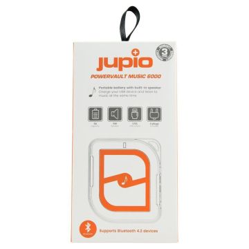 Jupio PowerVault Music 6000 (akumulators/USB lādētājs + skaļrunis)