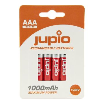 Jupio 4X AAA akumulatori ar 1000mAh ietilpību VPE-10