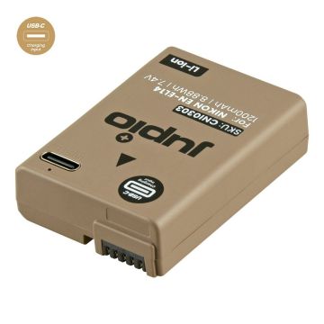 Jupio Ultra-C EN-EL14A 1200mAh akumulators ar USB-C uzlādi (paredzēts Nikon)