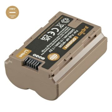 Jupio Ultra-C NP-W235 2400 mAh akumulators ar USB-C uzlādi (paredzēts Fuji)