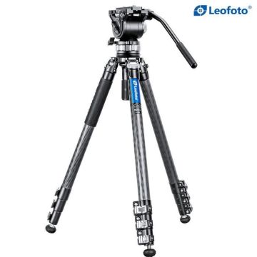 Leofoto Manba LVM-324C Karbona Statīvs ar Video Galvu BV-15