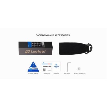 Leofoto MT-01 kabatas statīvs ar LH-25 lodveida galvu līdz 6 kg