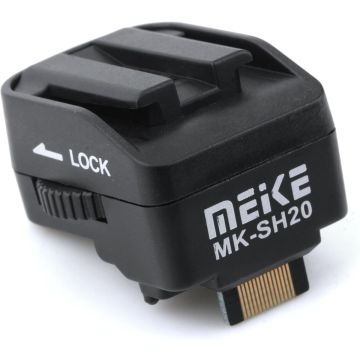 Meike Hot Shoe Adapteris SH20 Sony/Minolta zibspuldžu izmantošanai ar Nex-3/5 kamerām