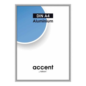 Nielsen foto rāmis 52123 Accent Glossy sudraba 21/29,7 cm