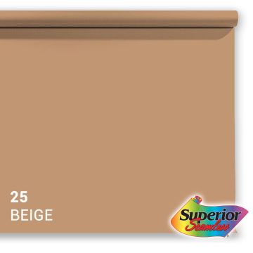 Superior papīra fons 25 Beige 2,72 x 11 m