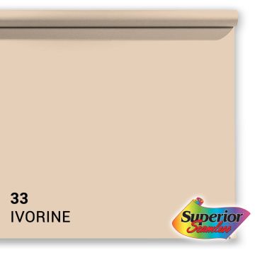 Superior papīra fons 33 Ivorine 1,35 x 11m