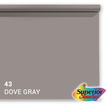 Superior Papīra fons 43 Dove Grey 2,72 x 11m