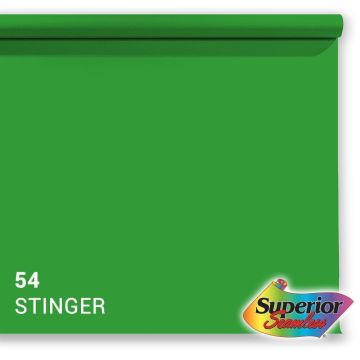 Superior Papīra Fons 54 Stinger Chroma Key 1,35 x 11m
