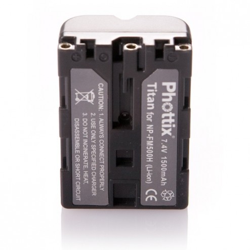 Phottix Li-on Rechargable Battery NP-FM500H