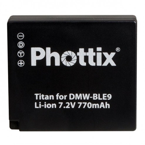 Phottix Li-Ion akmulators DMW-BLE9