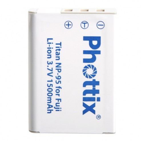 Phottix Li-Ion Rechargable Battery NP-95 (Fuji)
