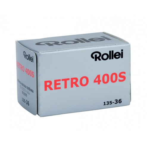 Rollei Retro 400S 135/36 melnbaltā fotofilma