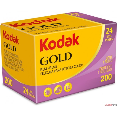 Kodak Gold 200 135/24 krāsu fotofilma