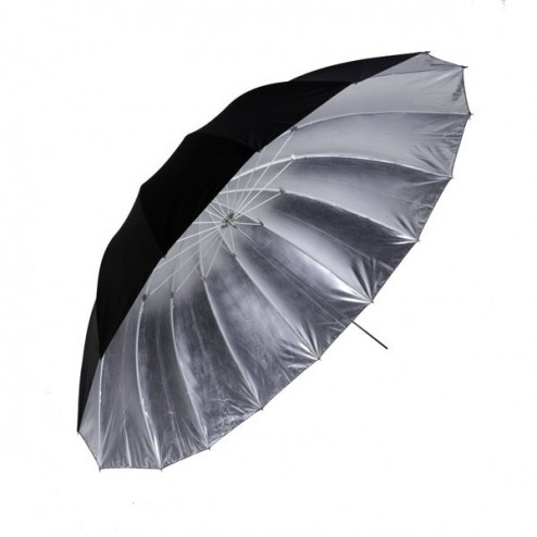 Phottix Atstarojošs lietussargs 152cm sudrabs/melns