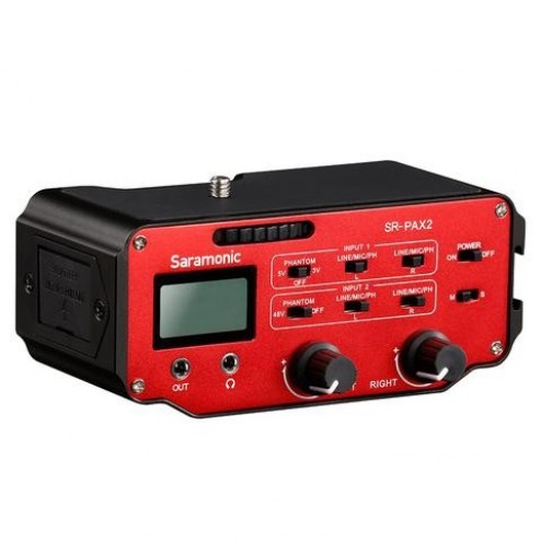 Saramonic SR-PAX2 Audio adapteris ar duālu XL/3,5mm ievadi