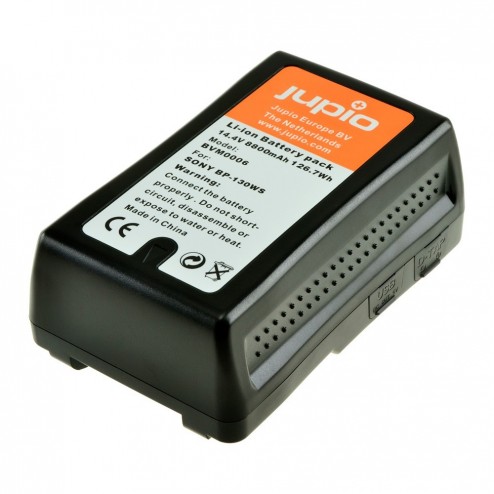 Jupio V-Mount akumulators ar LED indikatoru 14.4v 8800mAh (127Wh) - D-Tap un USB