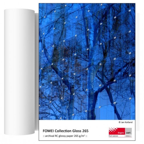 Fomei Collection Gloss 265 inkjet papīrs 21cm x 30,5m