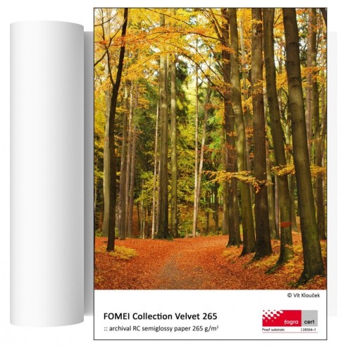 Fomei Collection Real Velvet 265 Inkjet papīrs 43.2cm x 30.5m