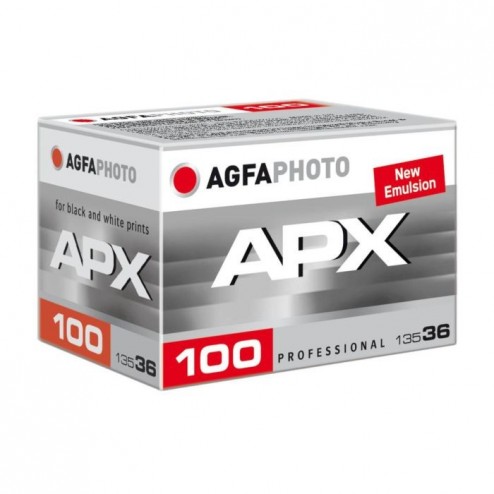 AgfaPhoto APX Pan 100 135/36 melnbaltā filma