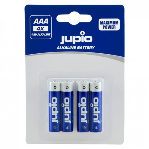 Jupio Alkaline baterijas AAA LR3 4 gab. VPE-10