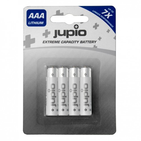 Jupio Litija baterijas AAA 4 VPE-14
