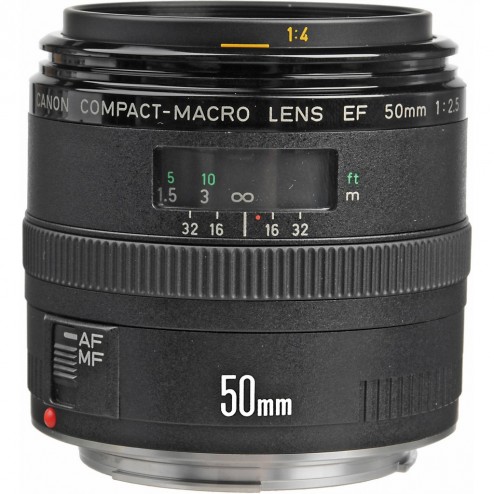 Canon EF 50mm f/2,5 Macro noma